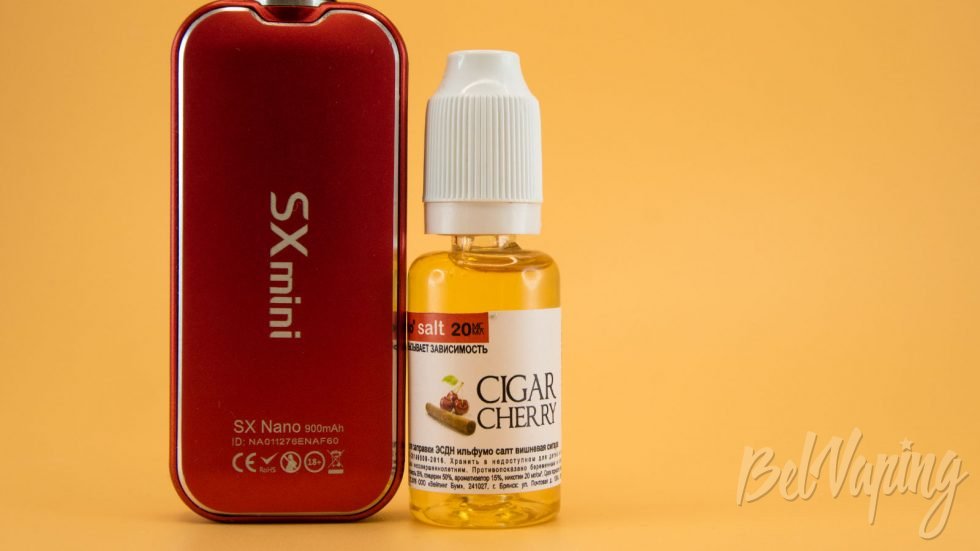 Солевые жидкости ILFUMO Salt 20 на 20 - вкус CIGAR CHERRY