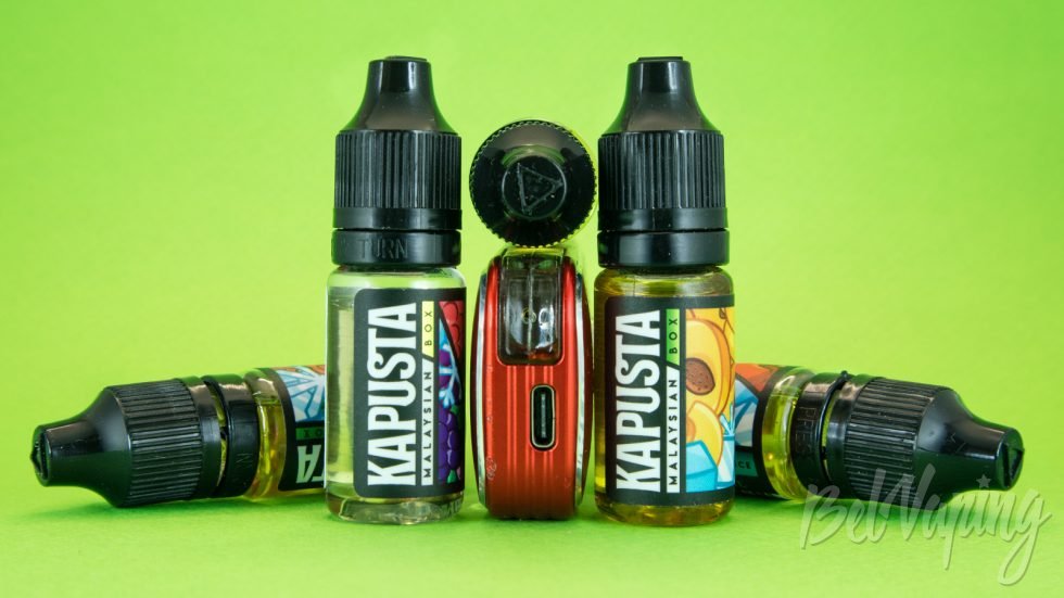 Солевые жидкости KAPUSTA MALASIAN BOX - тестирование и описание вкусов