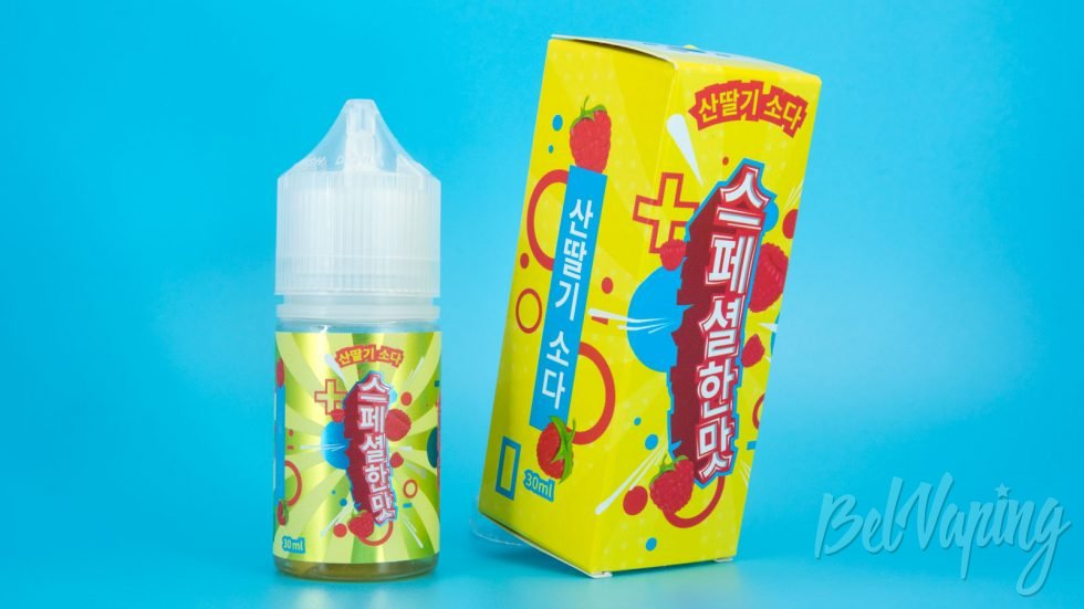 Солевые жидкости KOREAN SPECIAL - вкус RASPBERRY SODA