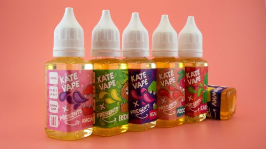 Обзор солевых жидкостей Kate Vape Salt от ilfumo