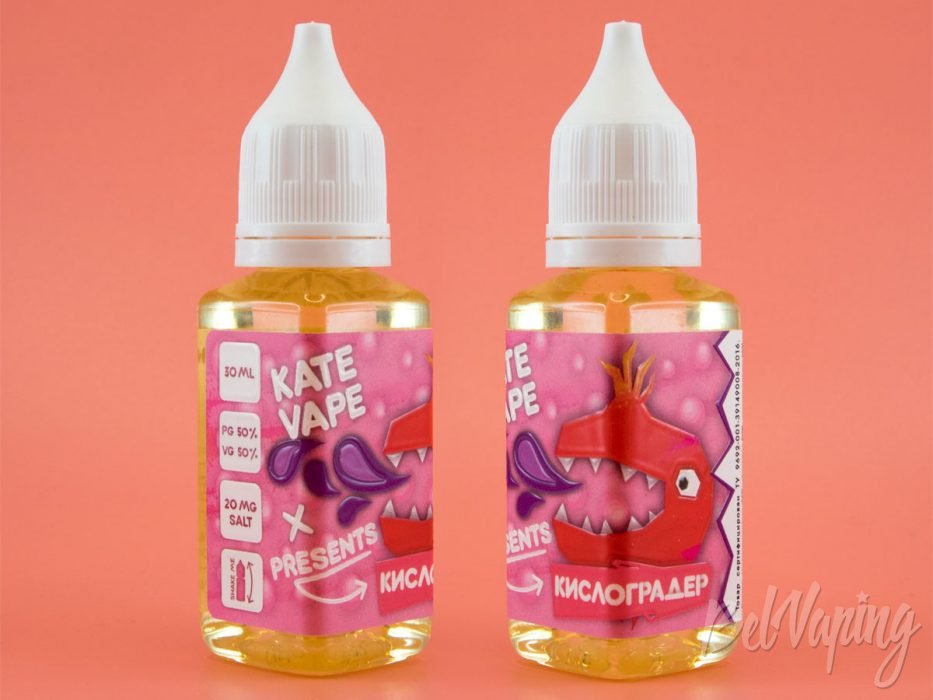 Солевые жидкости Kate Vape Salt от ilfumo - вкус КИСЛОГРАДЕР