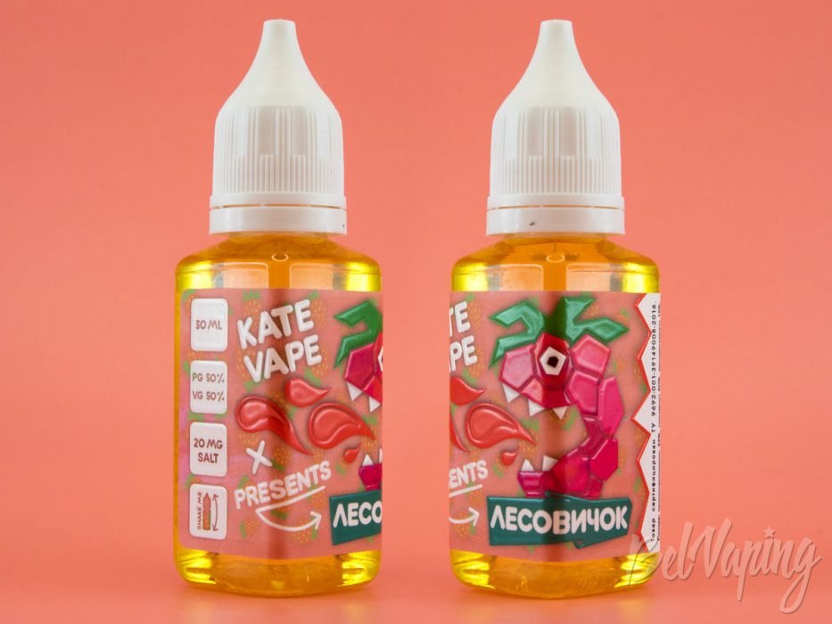 Солевые жидкости Kate Vape Salt от ilfumo - вкус ЛЕСОВИЧОК