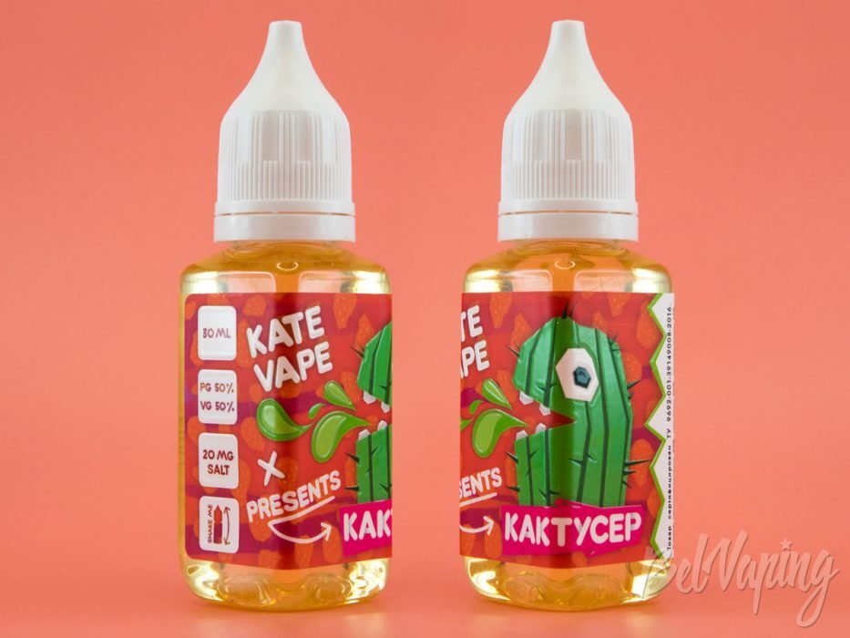 Солевые жидкости Kate Vape Salt от ilfumo - вкус КАКТУСЕР