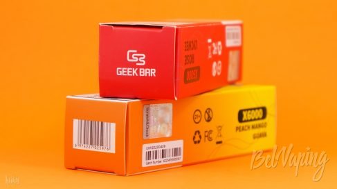 Упаковка одноразок GeekBar X6000