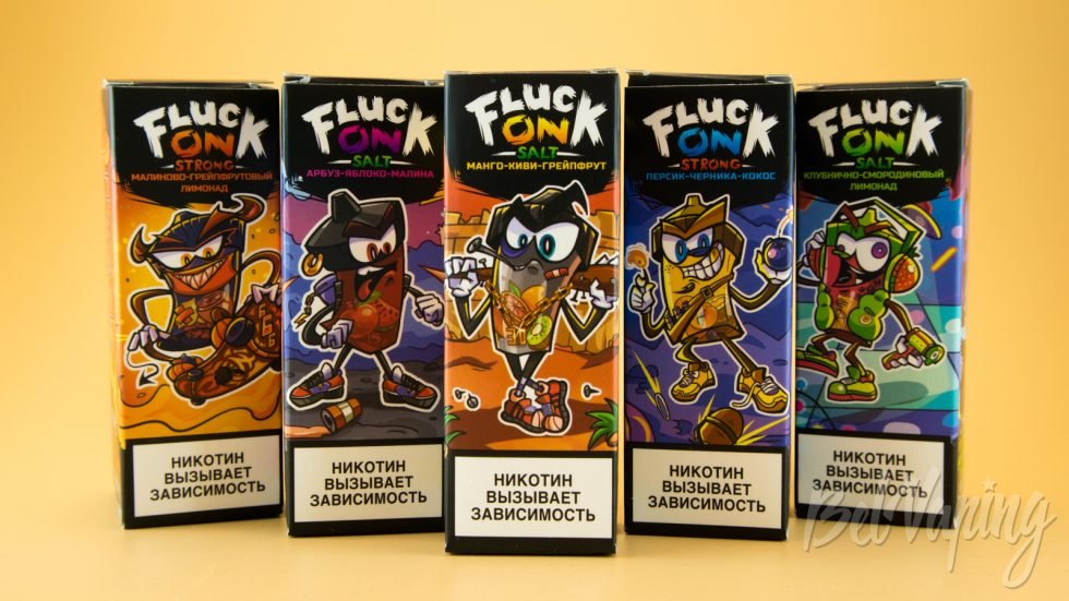 Обзор солевых жидкостей FLUCK ON от NRGron