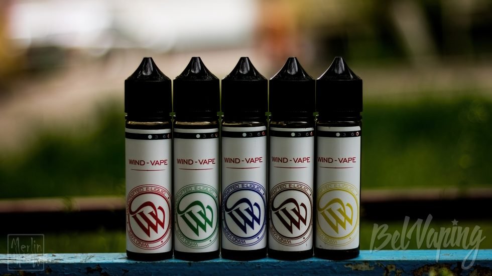 Флаконы жидкости Wind-Vape White Line