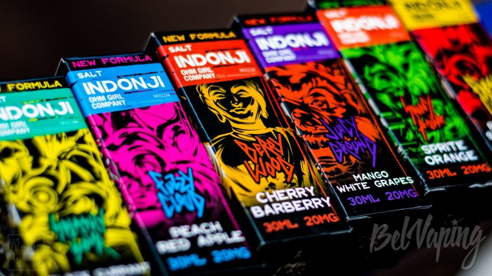 Линейка жидкости Indonji Salt от Ohm Girl