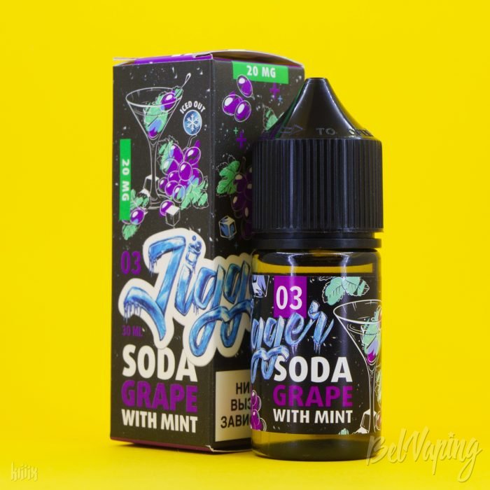 Жидкость JIGGER #03 SODA GRAPE WITH MINT