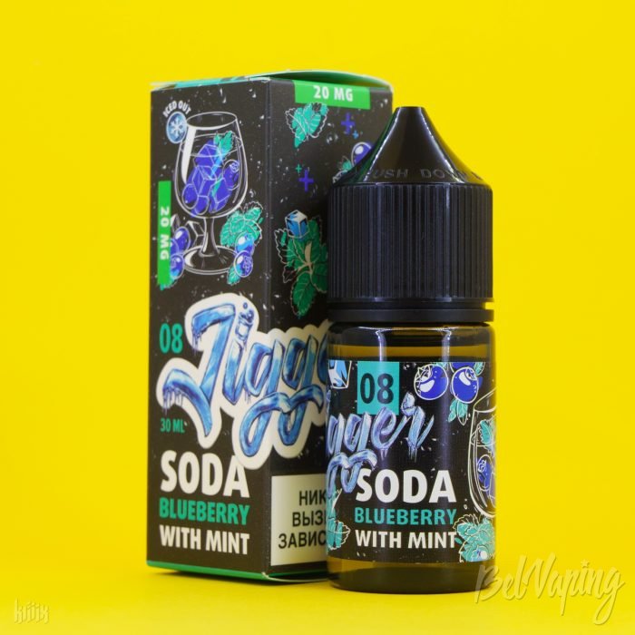 Жидкость JIGGER #08 SODA BLUEBERRY WITH MINT
