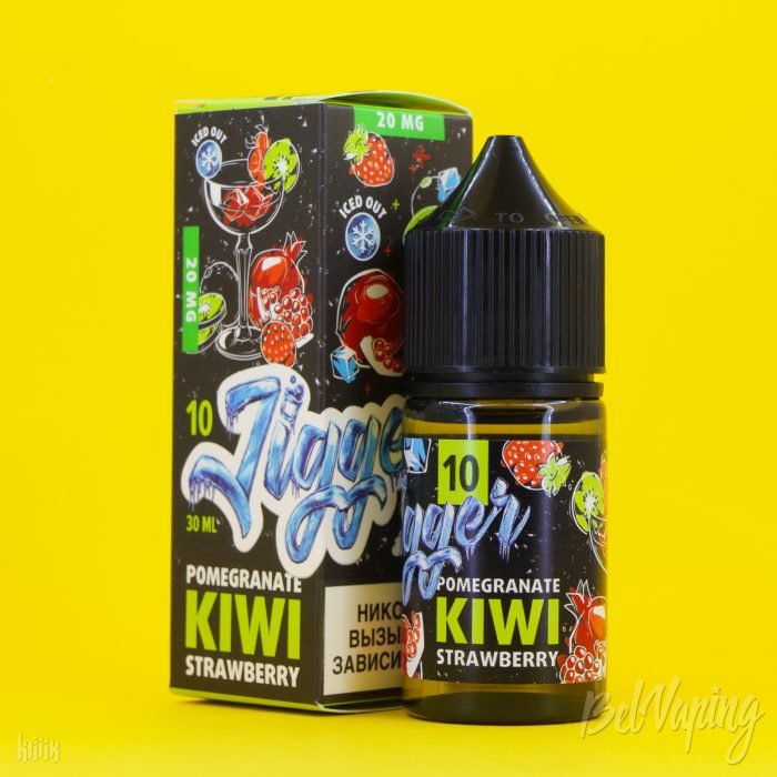 Жидкость JIGGER #10 POMEGRANATE KIWI STRAWBERRY