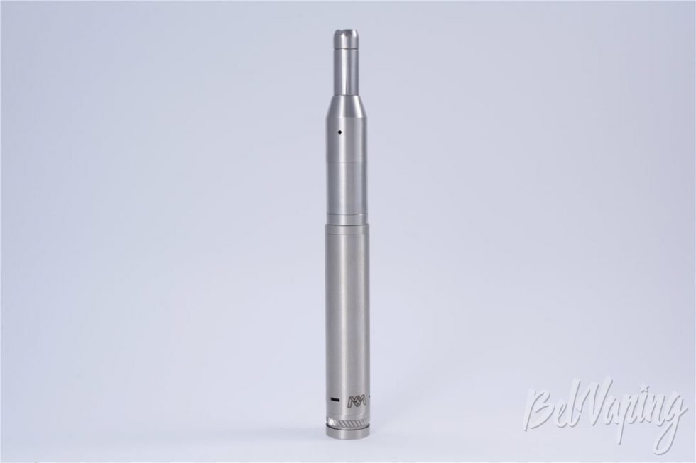 Механический мод TEMON от Metal Madness Vapors - внешний вид с испарителем