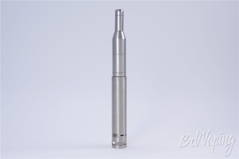 Механический мод TEMON от Metal Madness Vapors - внешний вид с испарителем