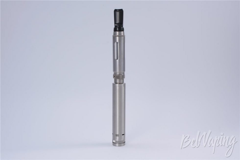 Механический мод TEMON от Metal Madness Vapors - внешний вид с испарителем