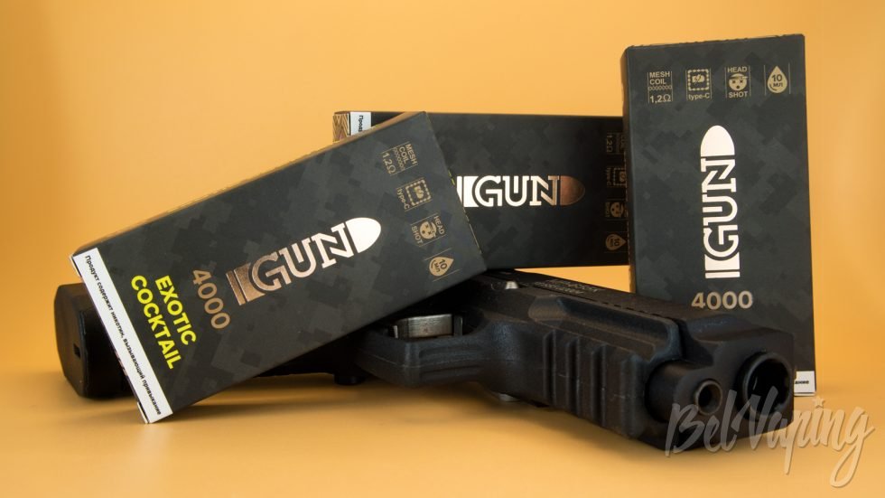 Обзор одноразок GUN 4000