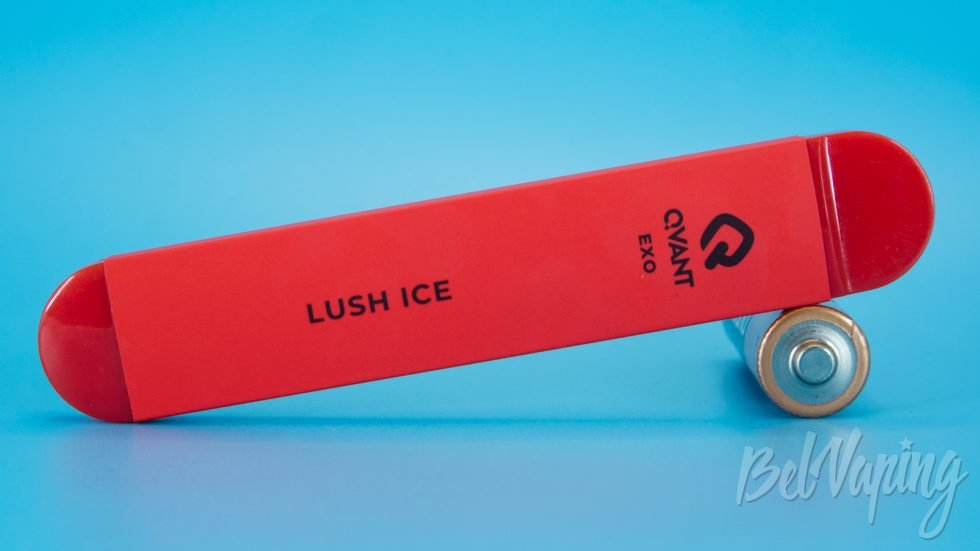 Обзор одноразок QVANT EXO 700 - вкус LUSH ICE