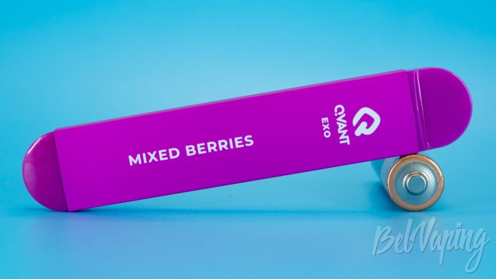 Обзор одноразок QVANT EXO 700 - вкус MIX BERRIES
