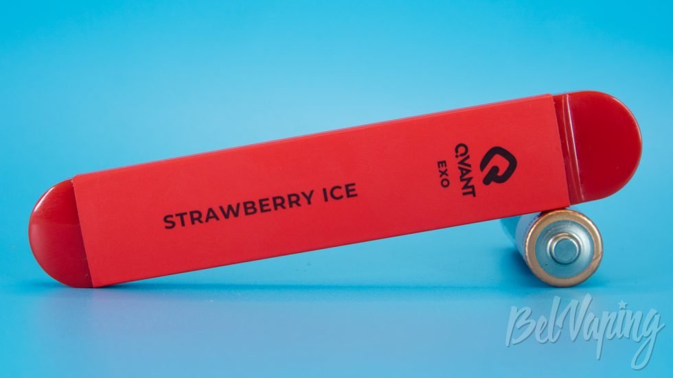Обзор одноразок QVANT EXO 700 - вкус SNEAWBERRY ICE