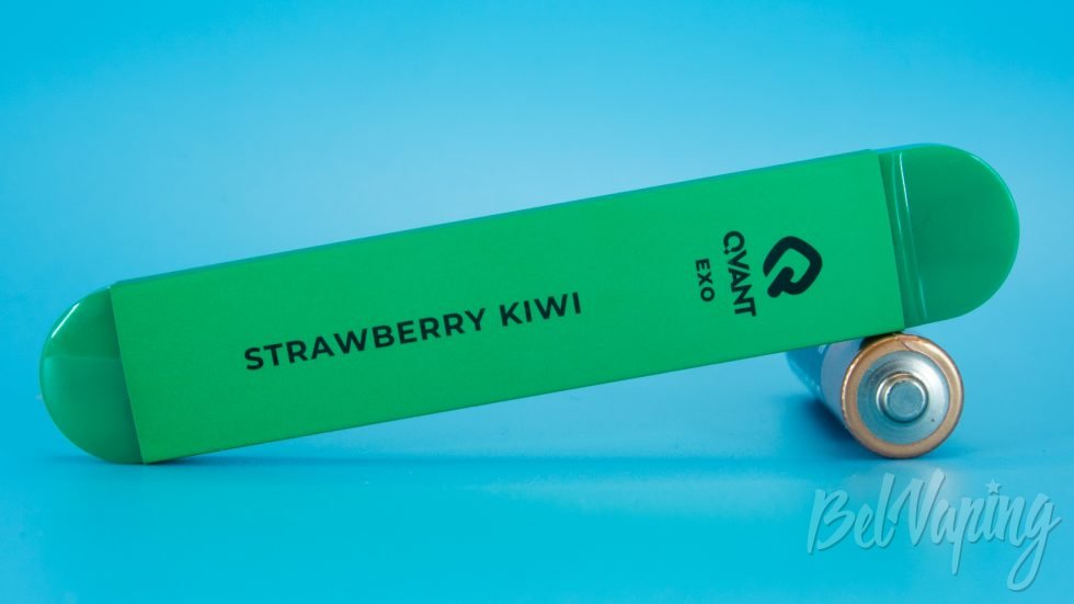 Обзор одноразок QVANT EXO 700 - вкус SNEAWBERRY KIWI