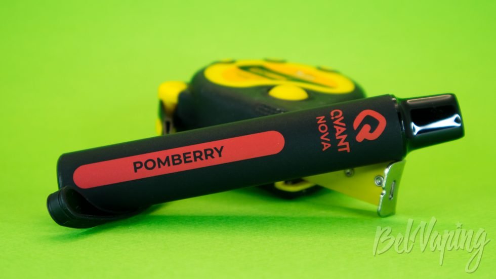 Обзор одноразок QVANT NOVA 1600 - вкус POMBERRY