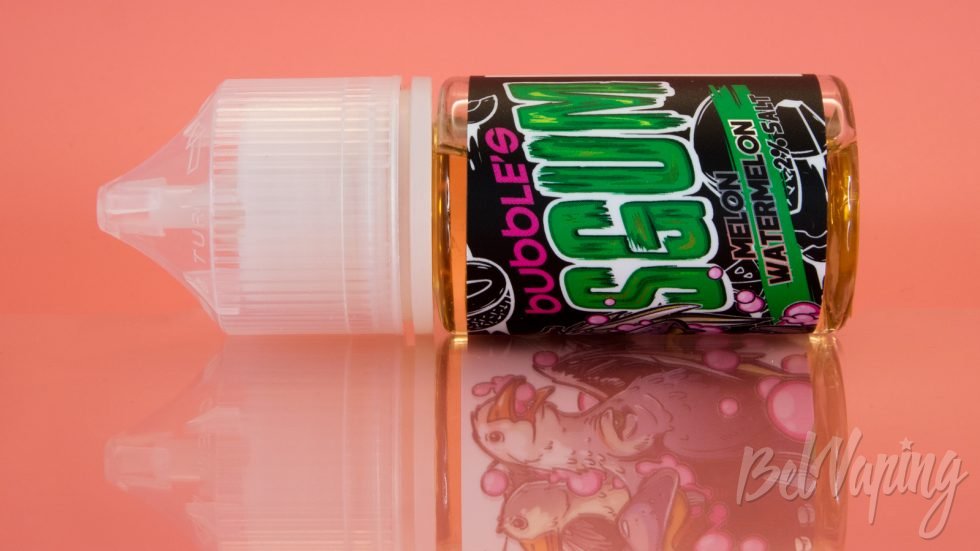 Обзор солевых жидкостей bubble's SGUM от Hydra - вкус MELON WATERMELON