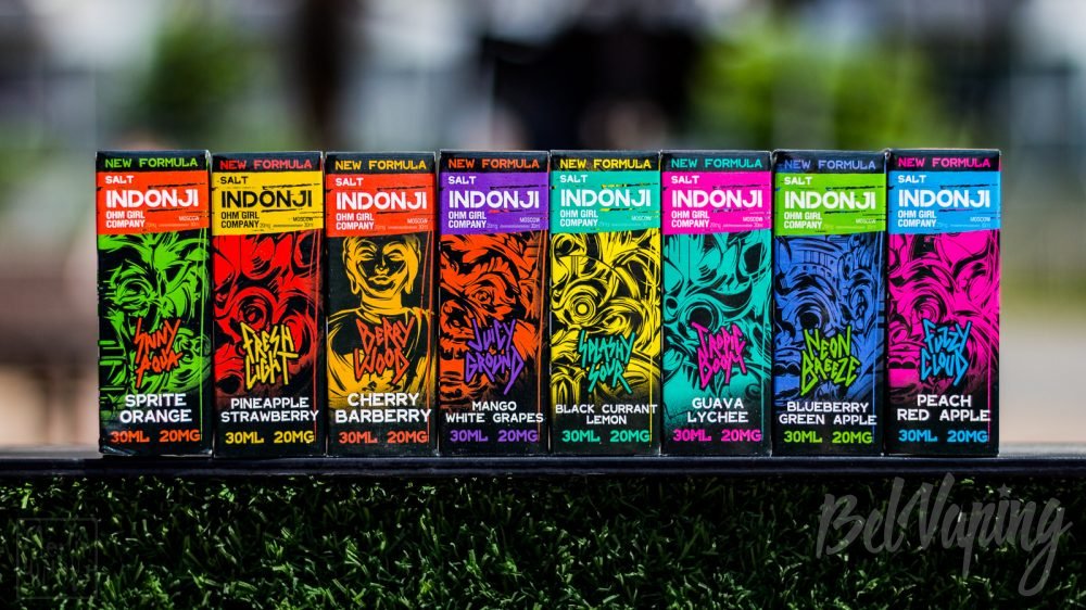 Обзор жидкости Indonji Salt от Ohm Girl