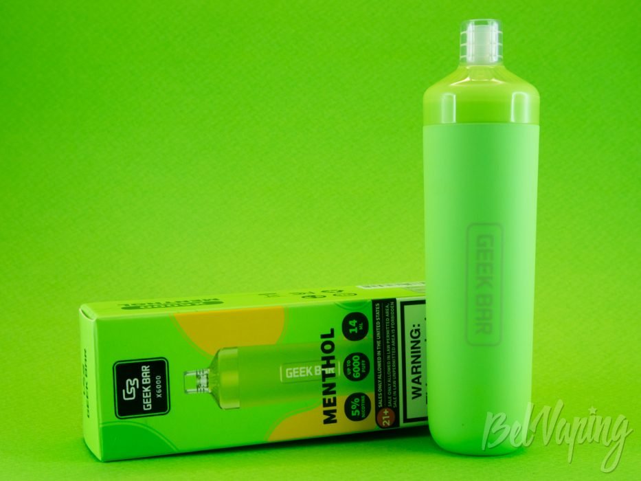 Одноразки GEEK BAR X6000 - вкус MENTHOL