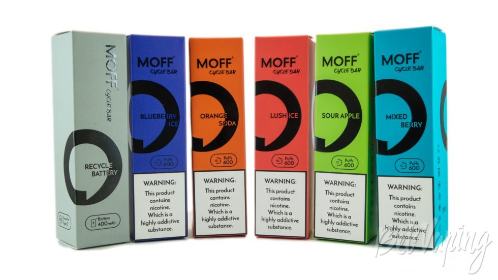 Одноразки MOFF CYCLE BAR -комплект поставки