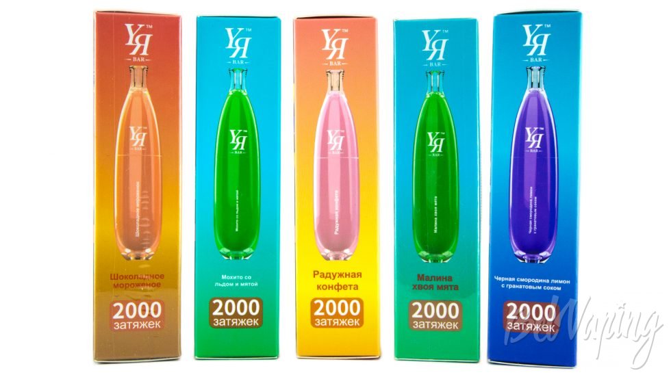 Обзор одноразок YЯ BAR