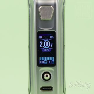 Экран SXmini SL Class V2 Box Mod в режиме варивольт
