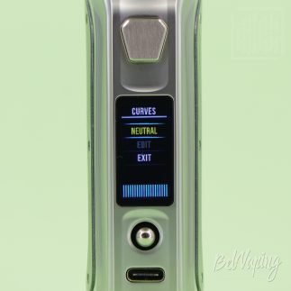 Настройка прехита в SXmini SL Class V2 Box Mod