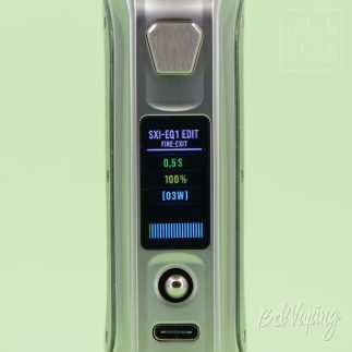 Настройка прехита в SXmini SL Class V2 Box Mod