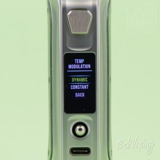 Настройки термоконтроль SXmini SL Class V2 Box Mod