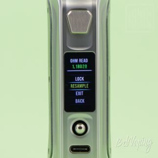 Настройки термоконтроль SXmini SL Class V2 Box Mod