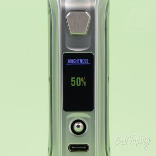 Настройка яркости экрана SXmini SL Class V2 Box Mod