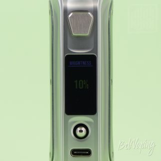 Настройка яркости экрана SXmini SL Class V2 Box Mod
