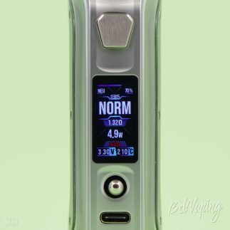 Настройка SXmini SL Class V2 Box Mod в режиме термоконтроля