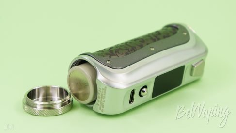 Установка аккумулятора в SXmini SL Class V2 Box Mod