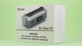 Упаковка боксмода SXmini SL Class V2 Box Mod спереди