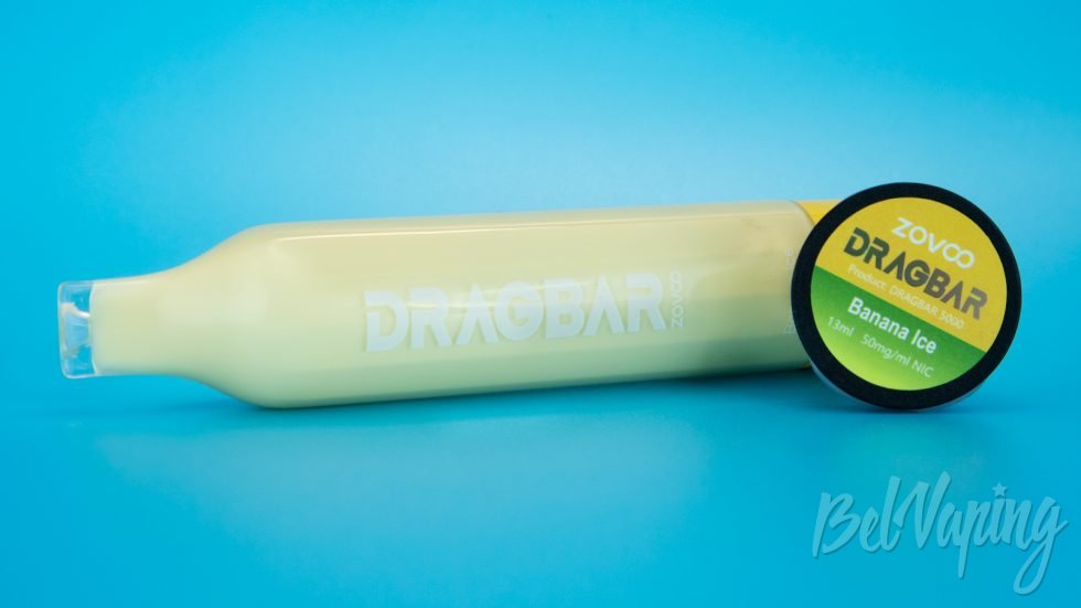 Обзор одноразок DRAGBAR 5000 от Zovoo - вкус BANANA ICE