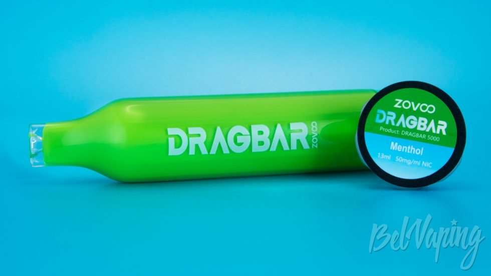 Обзор одноразок DRAGBAR 5000 от Zovoo - вкус MENTHOL