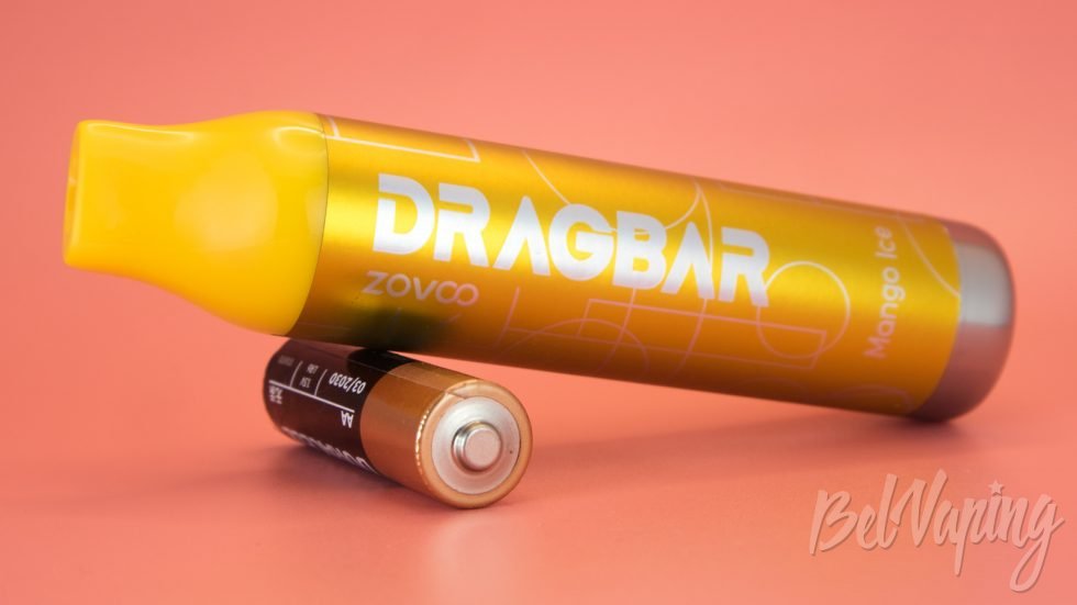 Обзор одноразок DRAGBAR 5000C от Zovoo - вкус MANGO ICE