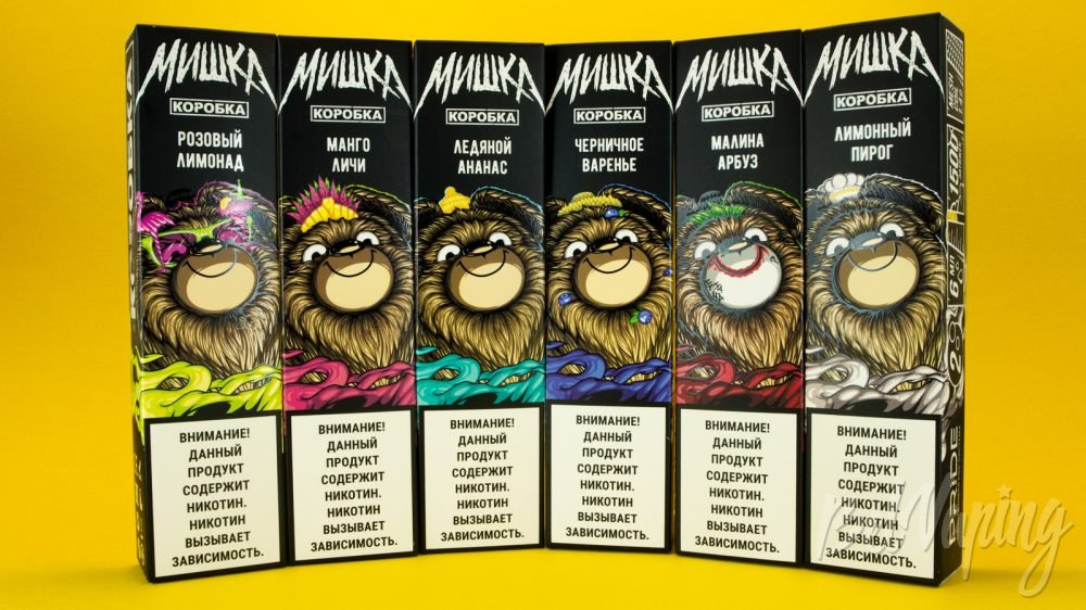 Обзор одноразок МИШКА от Pride