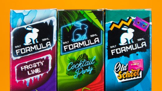 Обзор солевых жидкостей FORMULA от Grade Vape