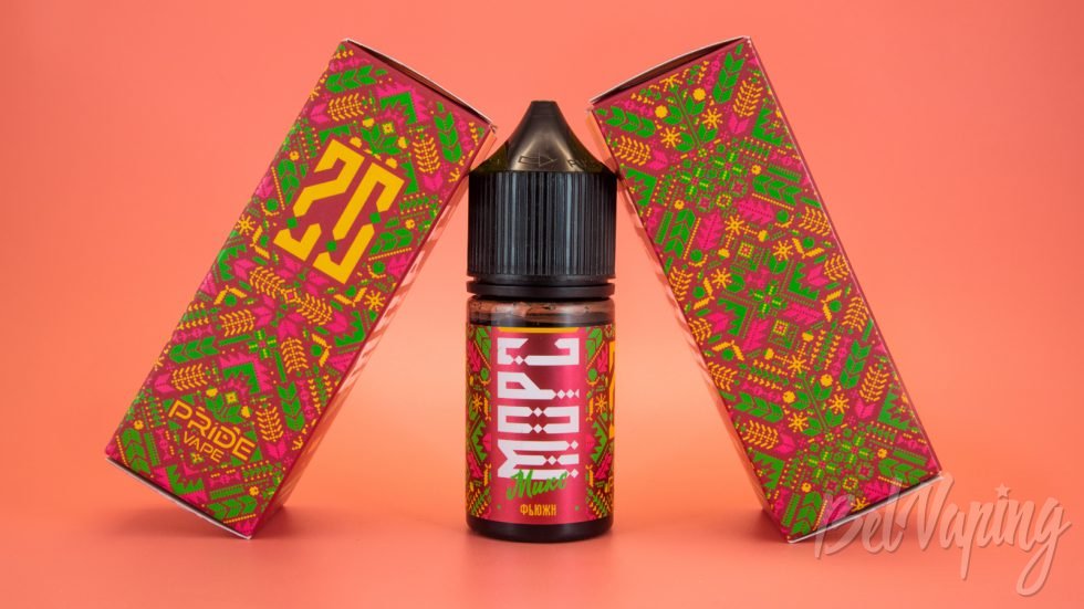 Обзор солевых жидкостей МОРС Микс от Pride Vape - вкус ФЬЮЖН