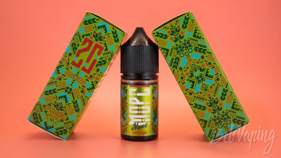 Обзор солевых жидкостей МОРС Микс от Pride Vape - вкус АЛТАЙСКИЙ
