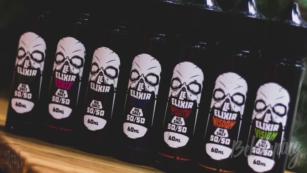 Линейка жидкости Dark Vapor Le Elixir No Salt