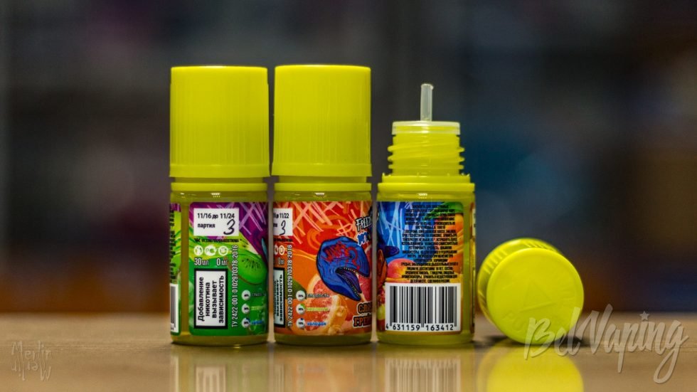 Тара и этикетка жидкости Freeze Monkey Max Flavor