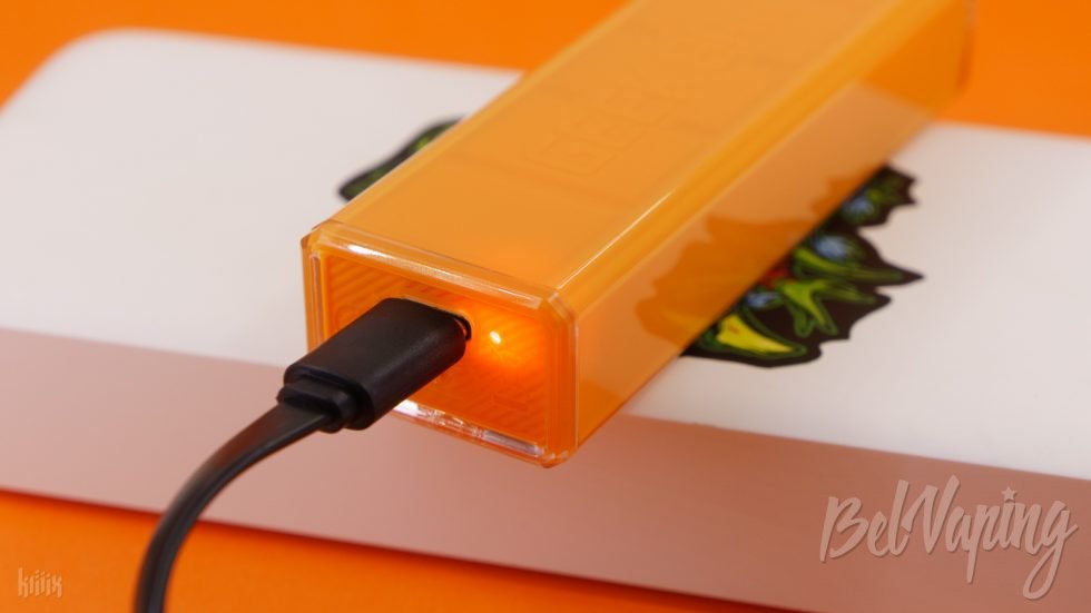 Зарядка и индикация одноразки Geek Bar S6000
