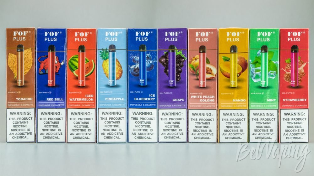 Обзор одноразок FOF PLUS 600