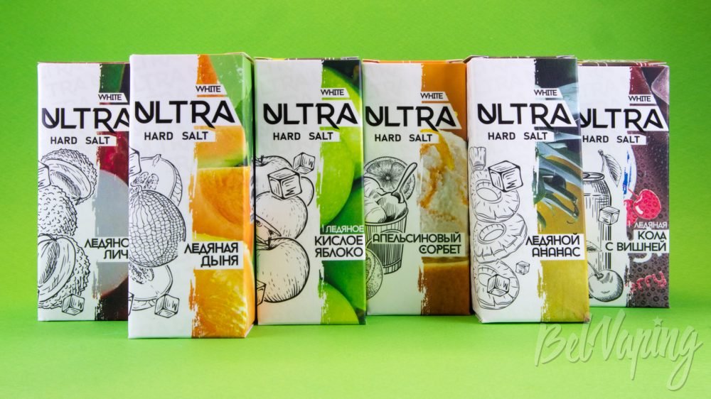 Обзор солевых жидкостей ULTRA WHITE от Cloud Union
